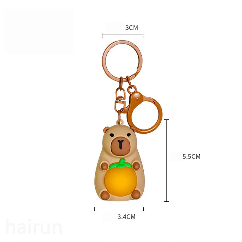 Nappybara Keychain